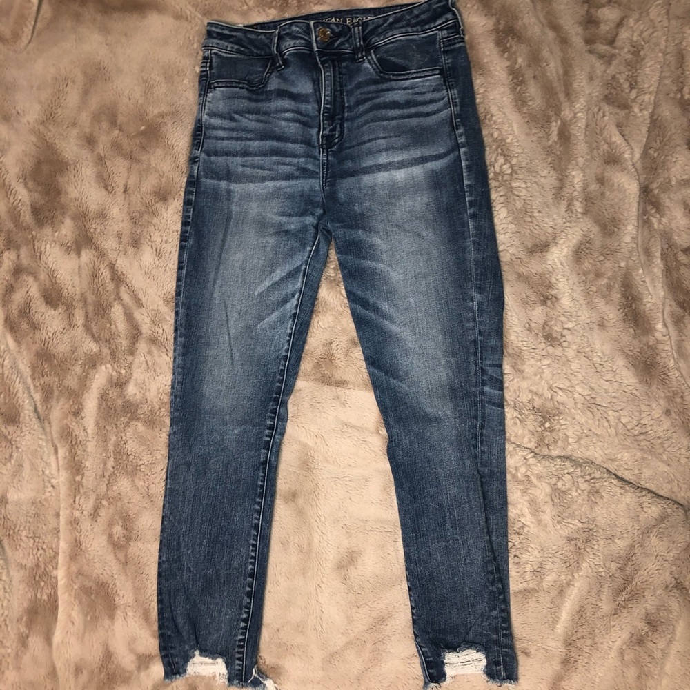 AE High Rise Jegging Crop